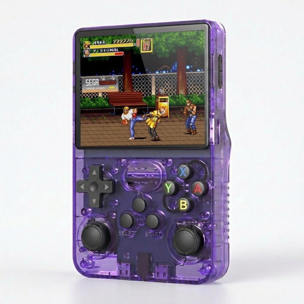 R36S Handheld Game Console – 3.5" Vibrant IPS Screen